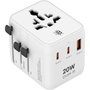 Boompods World Travel Plug 20W Blanco