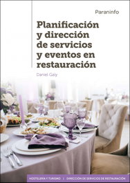 Planificación y dirección de servicios y eventos en restauración, Daniel Galy - Paraninfo