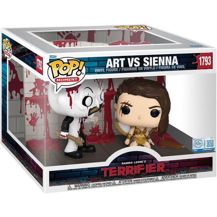 FUNKO Figura POP Moments Terrifier Art vs Sienna Exclusive FUNKO Figura POP Moments Terrifier Art vs Sienna Exclusive