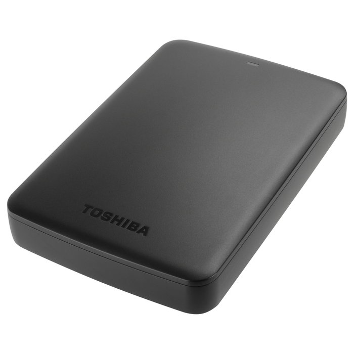 Toshiba Disco duro externo canvio basics 2tb hdd 2,5" usb 3.0 negro