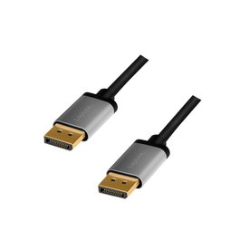 LogiLink Cable DisplayPort a DisplayPort 1.2 de 1 m, 4K 60 Hz, CDA0100