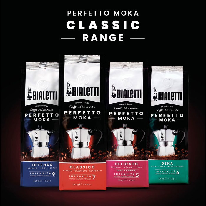 Bialetti Perfetto Moka Deka Café Molido Descafeinado 250 g Bialetti Perfetto Moka Deka Café Molido Descafeinado 250 g
