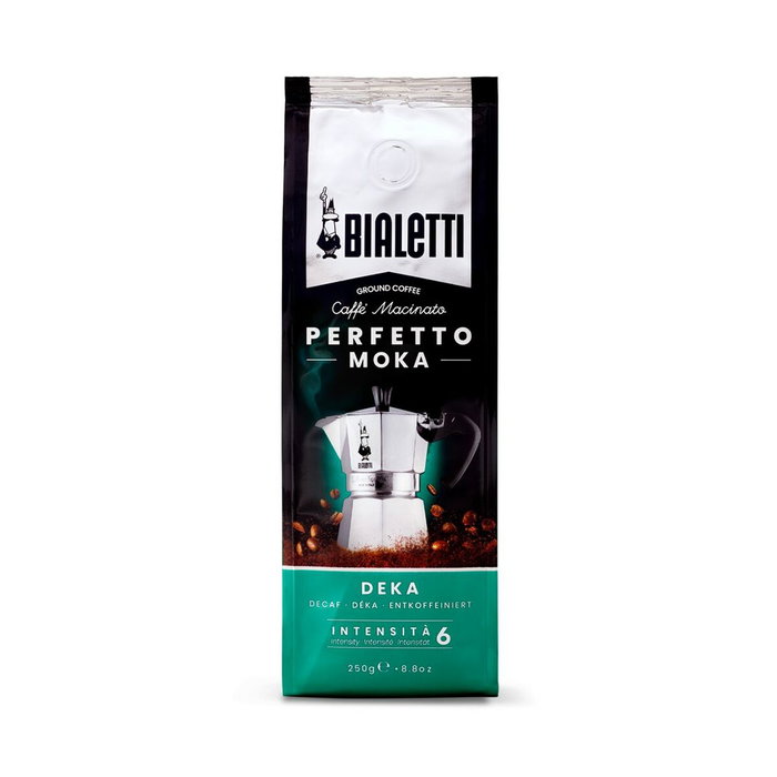 Bialetti Perfetto Moka Deka Café Molido Descafeinado 250 g Bialetti Perfetto Moka Deka Café Molido Descafeinado 250 g