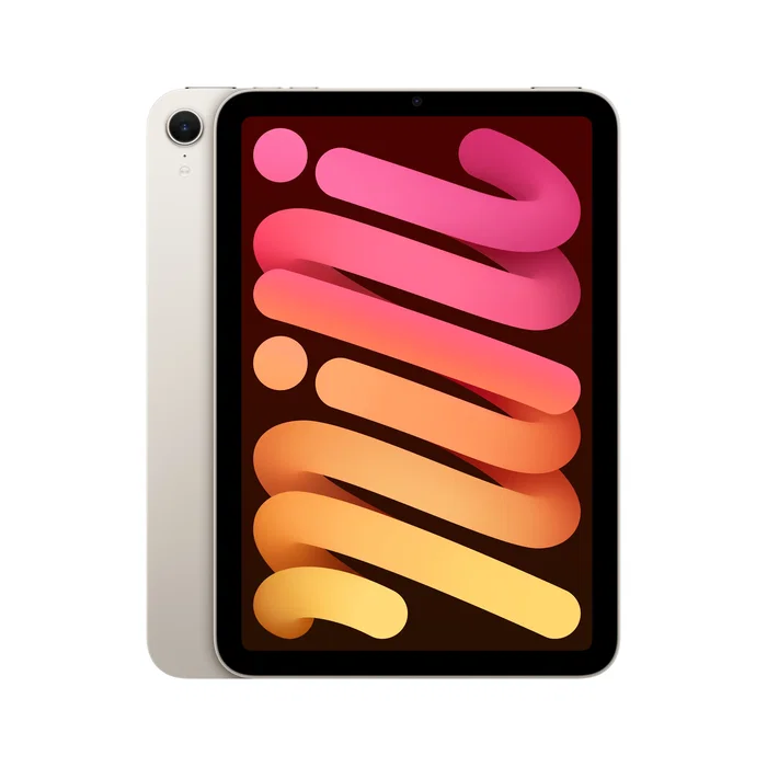 Apple iPad mini (7ª generación) 2024 256 GB Wi-Fi 6E 8.3" Liquid Retina Chip A17 Pro iPadOS 18 - Color Blanco Starlight