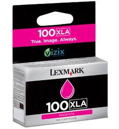 LEXMARK CARTUCHO INYECCION TINTA MAGENTA Nº100 XLA VIZIX