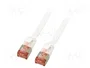 GOOBAY Patch Cord Cat 6 U/FTP 20m Blanco