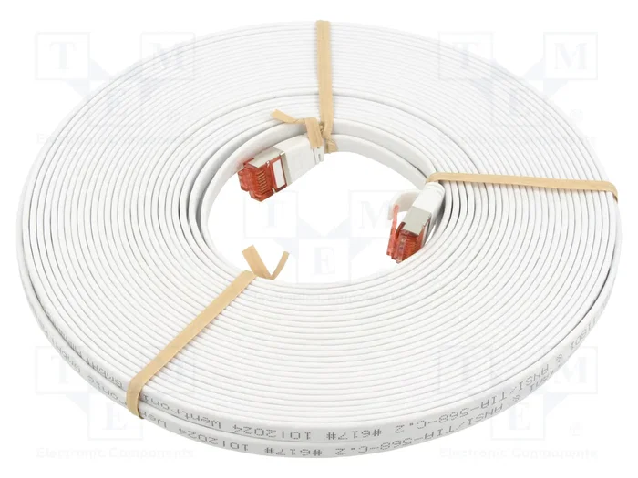 GOOBAY Patch Cord Cat 6 U/FTP 20m Blanco
