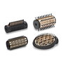 BaByliss AS970E Cepillo de Aire Caliente Rotativo Big Hair Lustre - Negro y Oro