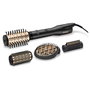BaByliss AS970E Big Hair Lustre Cepillo de Aire Rotatorio Negro y Oro