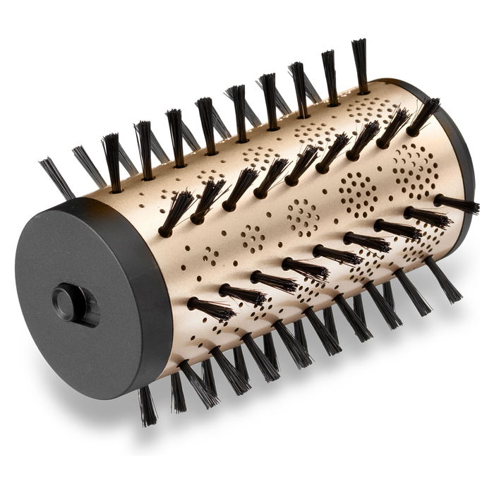 BaByliss AS970E Cepillo Secador de Aire Caliente para el Cabello, Cepillo Alisador Termico con Tecnología Iónico y Cerámica, para Rizado, Ondulado y Alisado, Negro y Rojo