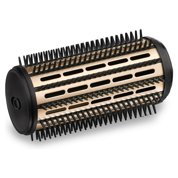 BaByliss AS970E Cepillo Secador de Aire Caliente para el Cabello, Cepillo Alisador Termico con Tecnología Iónico y Cerámica, para Rizado, Ondulado y Alisado, Negro y Rojo