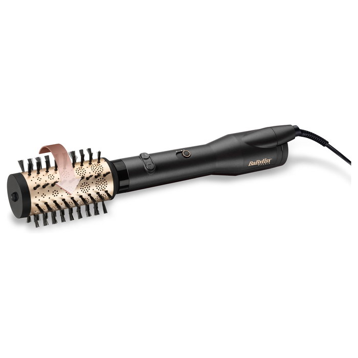BaByliss AS970E Big Hair Lustre Cepillo de Aire Rotatorio Negro y Oro BaByliss AS970E Big Hair Lustre Cepillo de Aire Rotatorio Negro y Oro