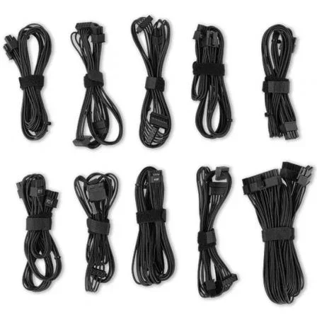 Nox Hummer GDM 1200W Fuente de Alimentación ATX 3.1 Modular PCIe 5.1 80 Plus Gold - Ventilador 12cm Ultra Silencioso (Ref: NXHUMMER1200GDM)