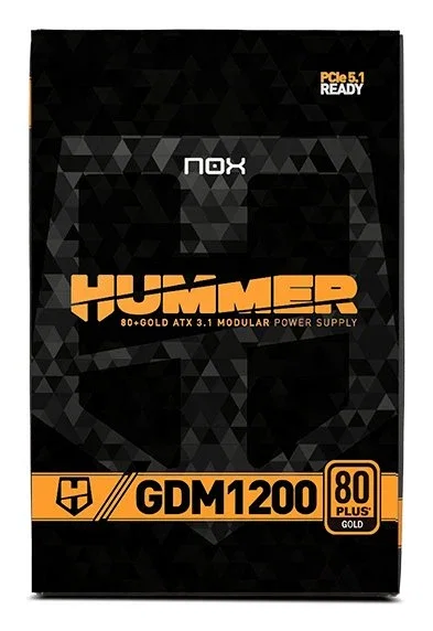 Nox Hummer GDM 1200W Gold ATX 3.1 Modular Nox Hummer GDM 1200W Gold ATX 3.1 Modular