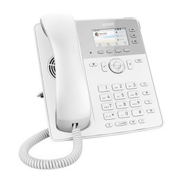Snom D717 Teléfono IP Blanco con Gigabit Ethernet, Pantalla TFT 320x240 Pixeles, PoE, USB 2.0