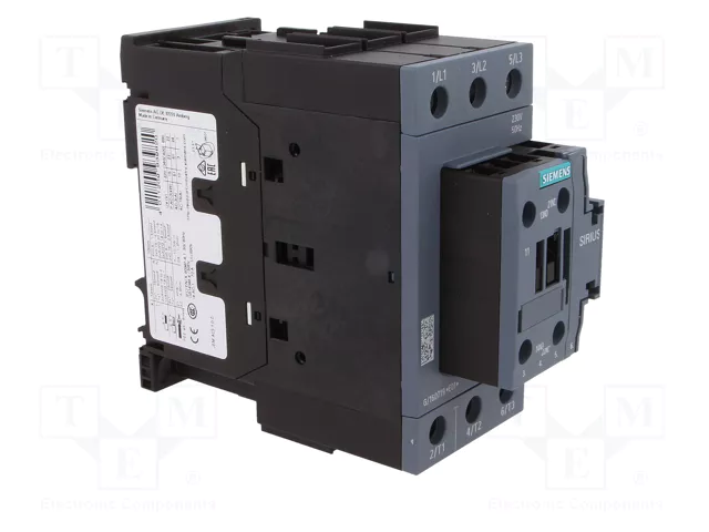 SIEMENS 3RT2036-1AP00 Contactor de 3 polos 230V AC
