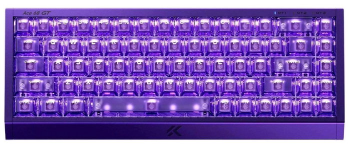 Mchose MC-Ace68GT-5 Teclado Gaming Magnético RGB Púrpura Mchose MC-Ace68GT-5 Teclado Gaming Magnético RGB Púrpura