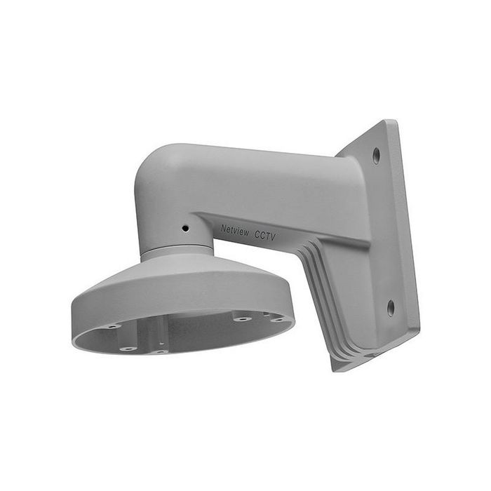 Hikvision Soporte a pared para cámaras domo de aleación de aluminio con tratamiento de pulverización de superficie
