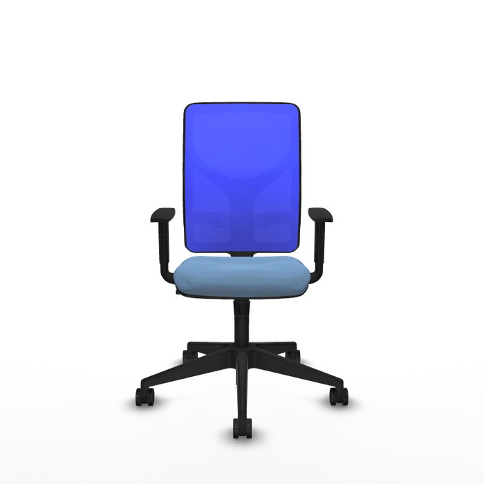PIQUERAS Y CRESPO Silla de oficina Motilla con mecanismo Sincro, Azul cielo y Azul PIQUERAS Y CRESPO Silla de oficina Motilla con mecanismo Sincro, Azul cielo y Azul