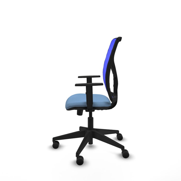 PIQUERAS Y CRESPO Silla de oficina Motilla con mecanismo Sincro, Azul cielo y Azul PIQUERAS Y CRESPO Silla de oficina Motilla con mecanismo Sincro, Azul cielo y Azul