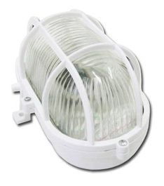 Aplique Oval 60W E-27 Blanco