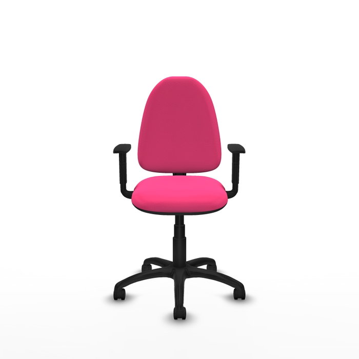 PIQUERAS Y CRESPO Silla de oficina Aýna Rosa con Brazos 1D PIQUERAS Y CRESPO Silla de oficina Aýna Rosa con Brazos 1D