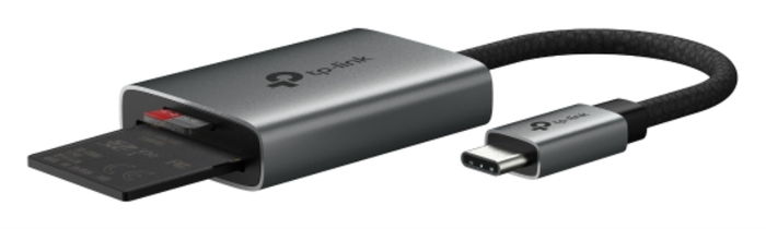 TP-Link UA430C Lector de Tarjetas USB Tipo-C SD y microSD Gris TP-Link UA430C Lector de Tarjetas USB Tipo-C SD y microSD Gris