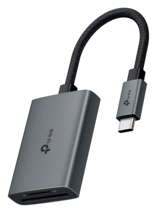 TP-Link UA430C Lector de Tarjetas USB Tipo-C SD y microSD Gris TP-Link UA430C Lector de Tarjetas USB Tipo-C SD y microSD Gris
