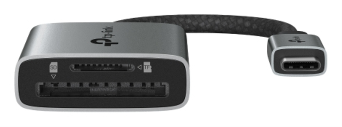 TP-Link UA430C Lector de Tarjetas USB Tipo-C SD y microSD Gris TP-Link UA430C Lector de Tarjetas USB Tipo-C SD y microSD Gris