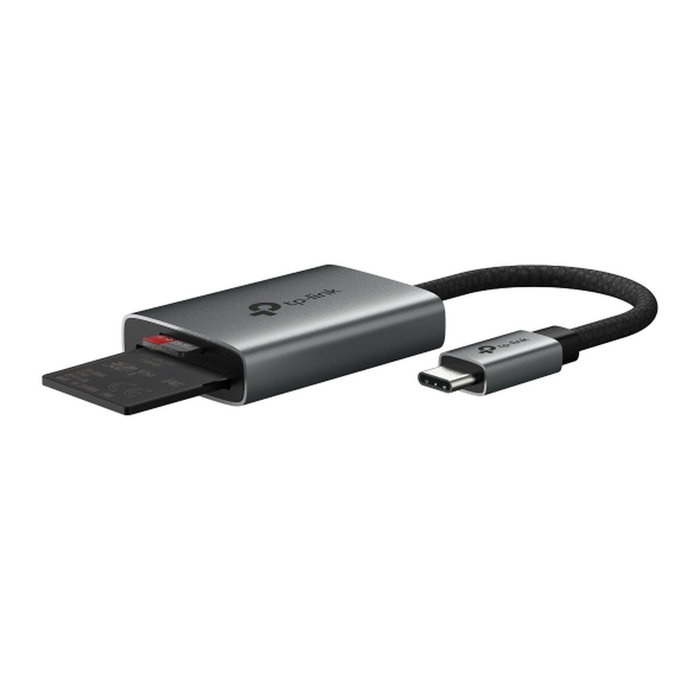 TP-Link UA430C Lector de Tarjetas USB Tipo-C SD y microSD Gris