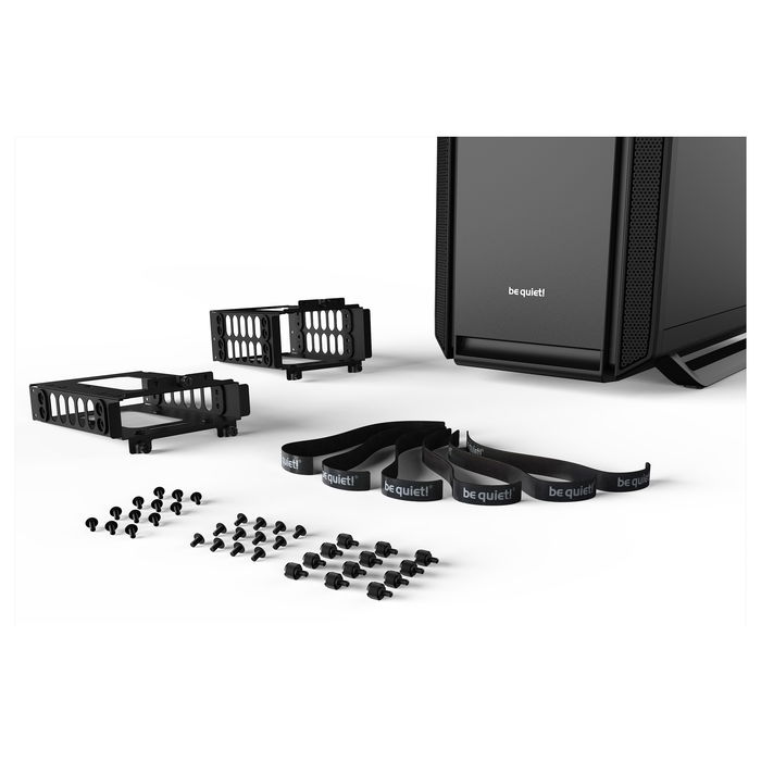 be quiet! Silent Base 802 Window Black Midi Tower Negro ATX EATX Micro ATX Mini-ITX