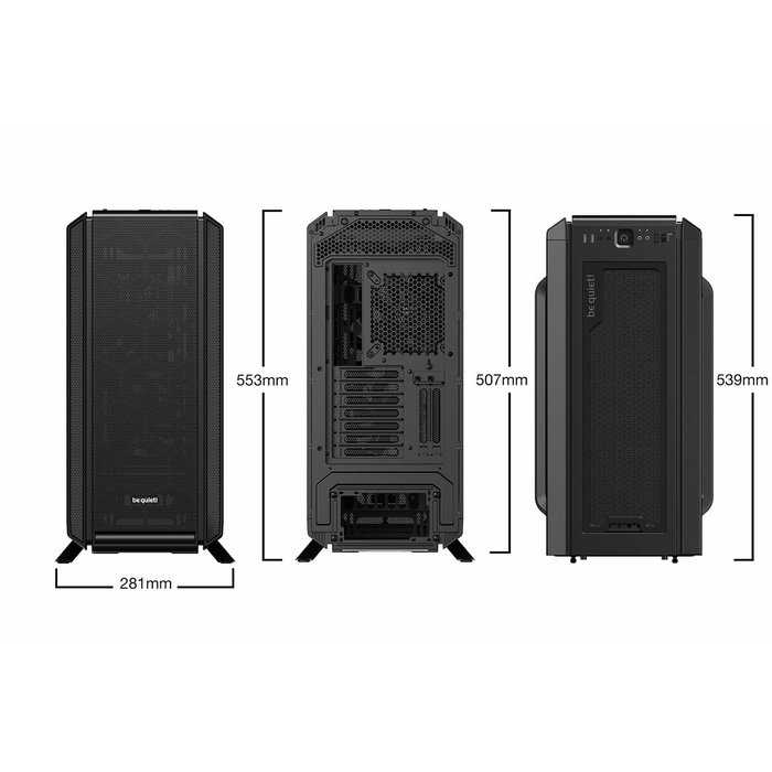be quiet! Silent Base 802 Window Black