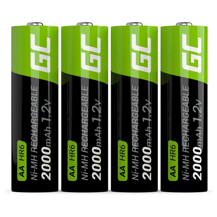 Green Cell GR02 Batería recargable AA NiMH 2000mAh