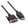 VALUE DP KABELDP-DVILSOH1M Cable DisplayPort a DVI-D Macho a Macho 1m Resolución 1920x1080 Negro LSZH