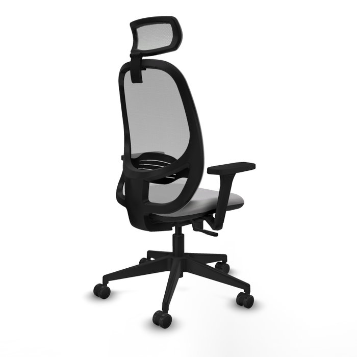 PIQUERAS Y CRESPO Silla de oficina Cilanco con mecanismo Sincro Gris