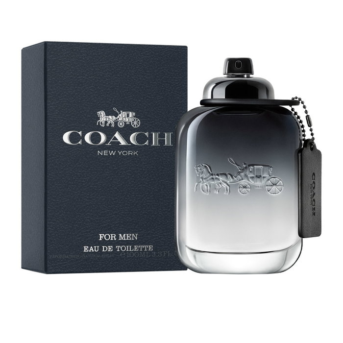 Coach Coach For Men Eau de Toilette Vaporizador para Hombre, Fragancia Aromática Amaderada, 100 ml