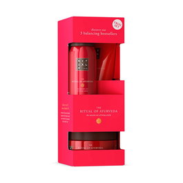 RITUALS The Ritual of Ayurveda Pack: Tratamiento 1un + Crema Corporal 1 unidad + Exfoliante Corporal 1 unidad + Espuma de Baño 1 unidad