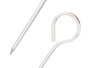 Kinvara Set de 36 Pinchos para Brocheta de Metal Plata 25cm
