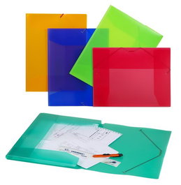 Carpeta De Dibujo Carchivo Pp Trans. Gomas Y Solapas A3 Verde