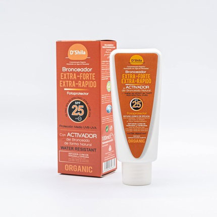 DSHILA Bronceador Extra Fuerte SPF25 100ml DSHILA Bronceador Extra Fuerte SPF25 100ml