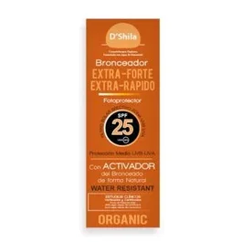 DSHILA Protector Solar Extrafuerte SPF25 100ml Acelerador del Bronceado
