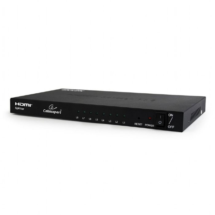 Gembird DSP-8PH4-03 Divisor de vídeo HDMI 8x HDMI Gembird DSP-8PH4-03 Divisor de vídeo HDMI 8x HDMI