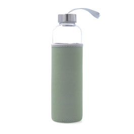 Quid Botellas de Vidrio Quidate con Funda de Neopreno de 0,6 L (12 Unidades)