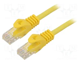 Gembird Cable de parcheo categoría 6 UTP 1,5m amarillo