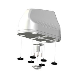 Poynting A-MIMO-0003-V2-15 Antena 5G/LTE MIMO 4G/5G/GPS/GLONASS/WiFi Dual-Band Blanco SMA (M) & RPSMA Adapter 2M Cable