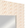 Espejo Textura Natural Madera Decoración 53 X 2 X 155 cm