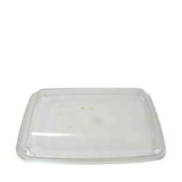 AMC Tapa para Fuente de Polipropileno, Rectangular, 22.4 x 14.7 x 3 cm, Color Gris (Set de 20)