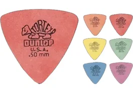 Dunlop Tortex / Triangle - Caja De 216 Unidades Púas / Púas Guitarra, 6 Medidas