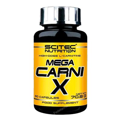 SCITEC NUTRITION Mega Carni 1000, 60 cápsulas SCITEC NUTRITION Mega Carni 1000, 60 cápsulas