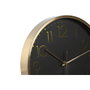 DKD Home Decor Reloj de Pared de Aluminio Dorado Surtido de 2 Unidades